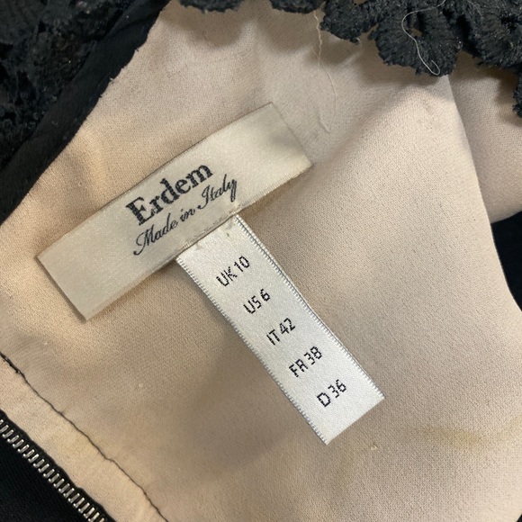 ERDEM DRESS MADE IN ITALY M US 6 - Picture 3 of 4